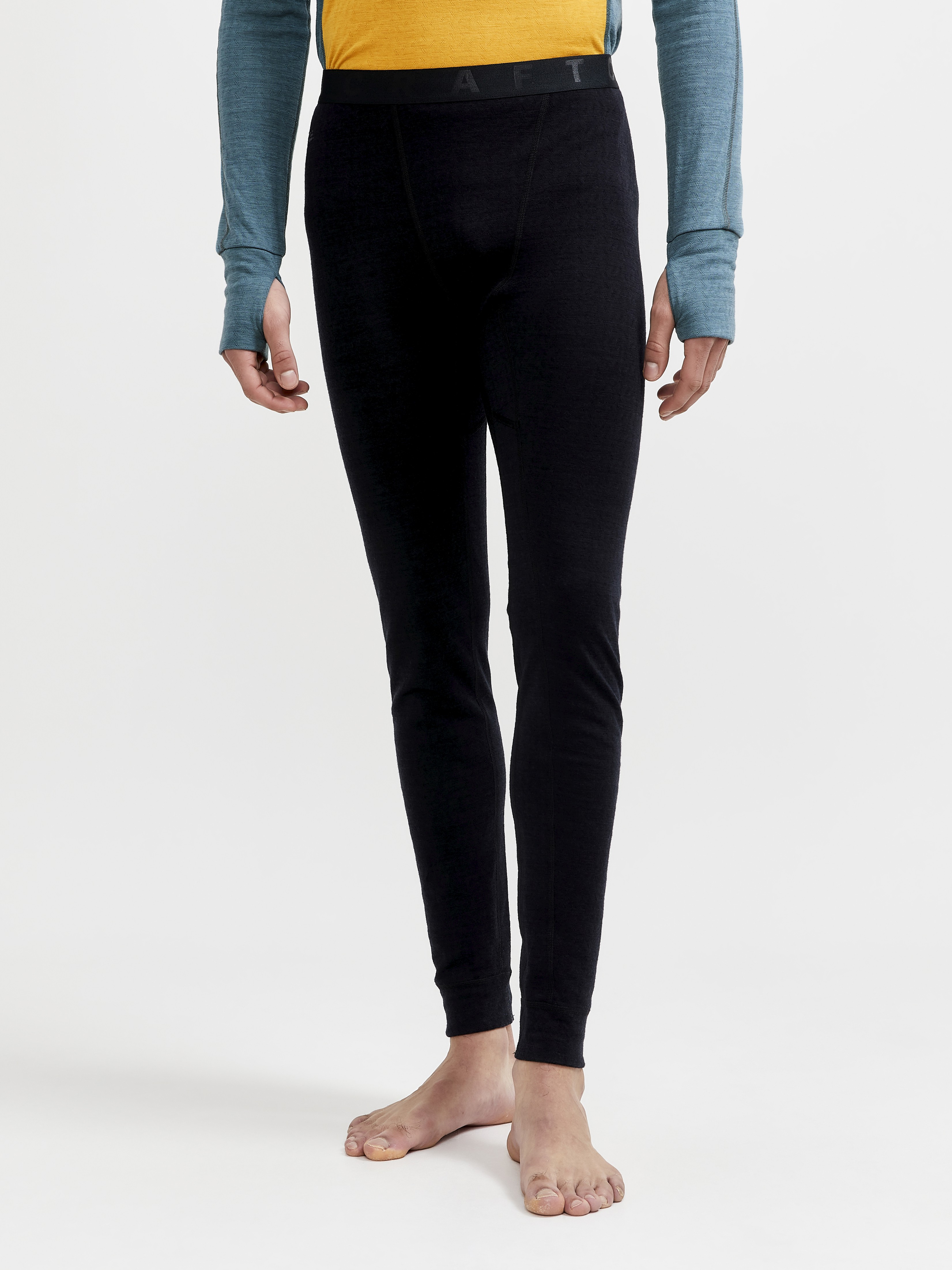 CRAFT - Baselayer Pants - Male - S - Black - Craft Sportswear ADV Nordic Wool Pant M
