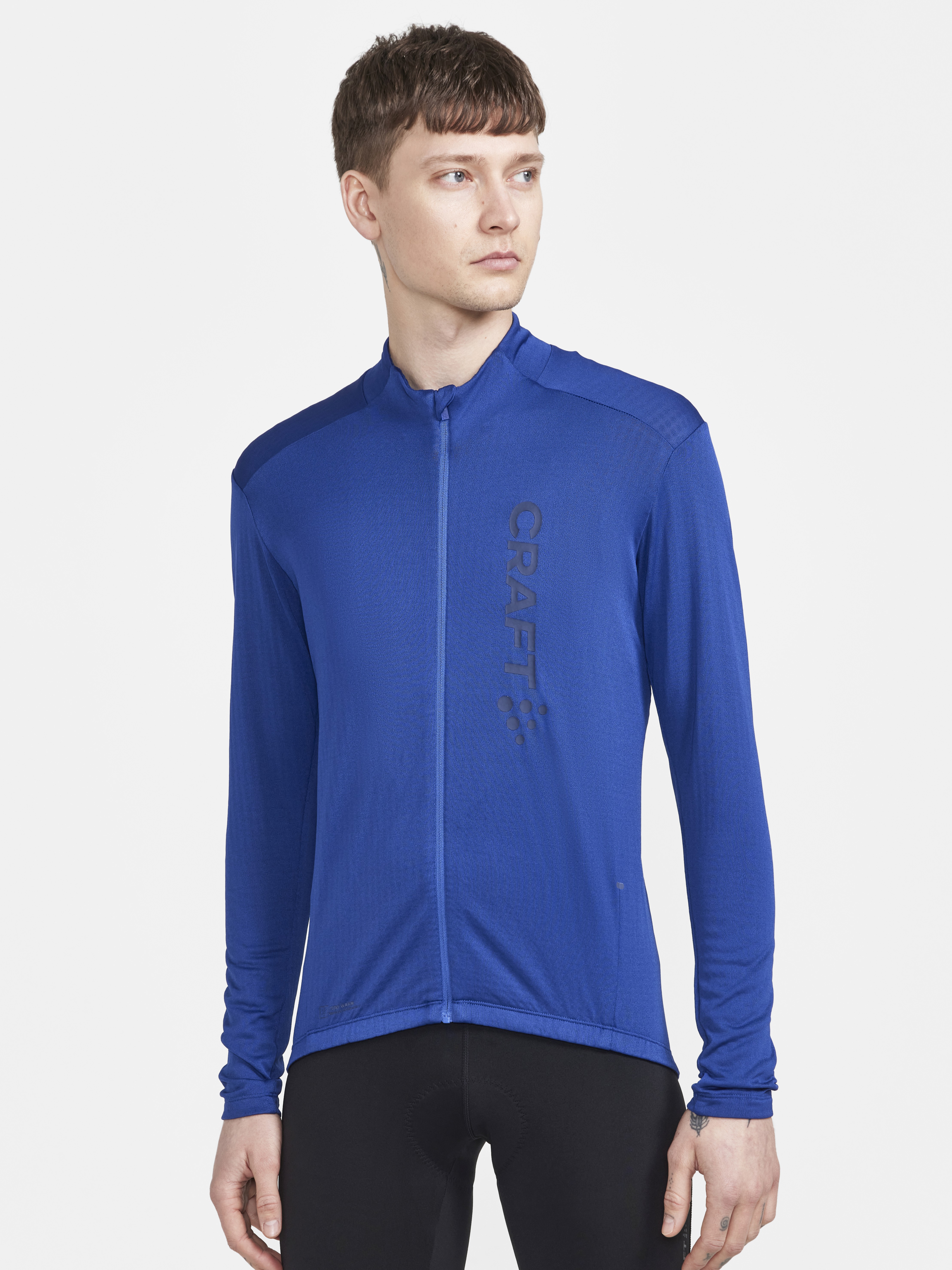 CRAFT - Cycling Jersey - Male - M - Navy blue - Craft Sportswear Core Bike SubZ LS Jersey M