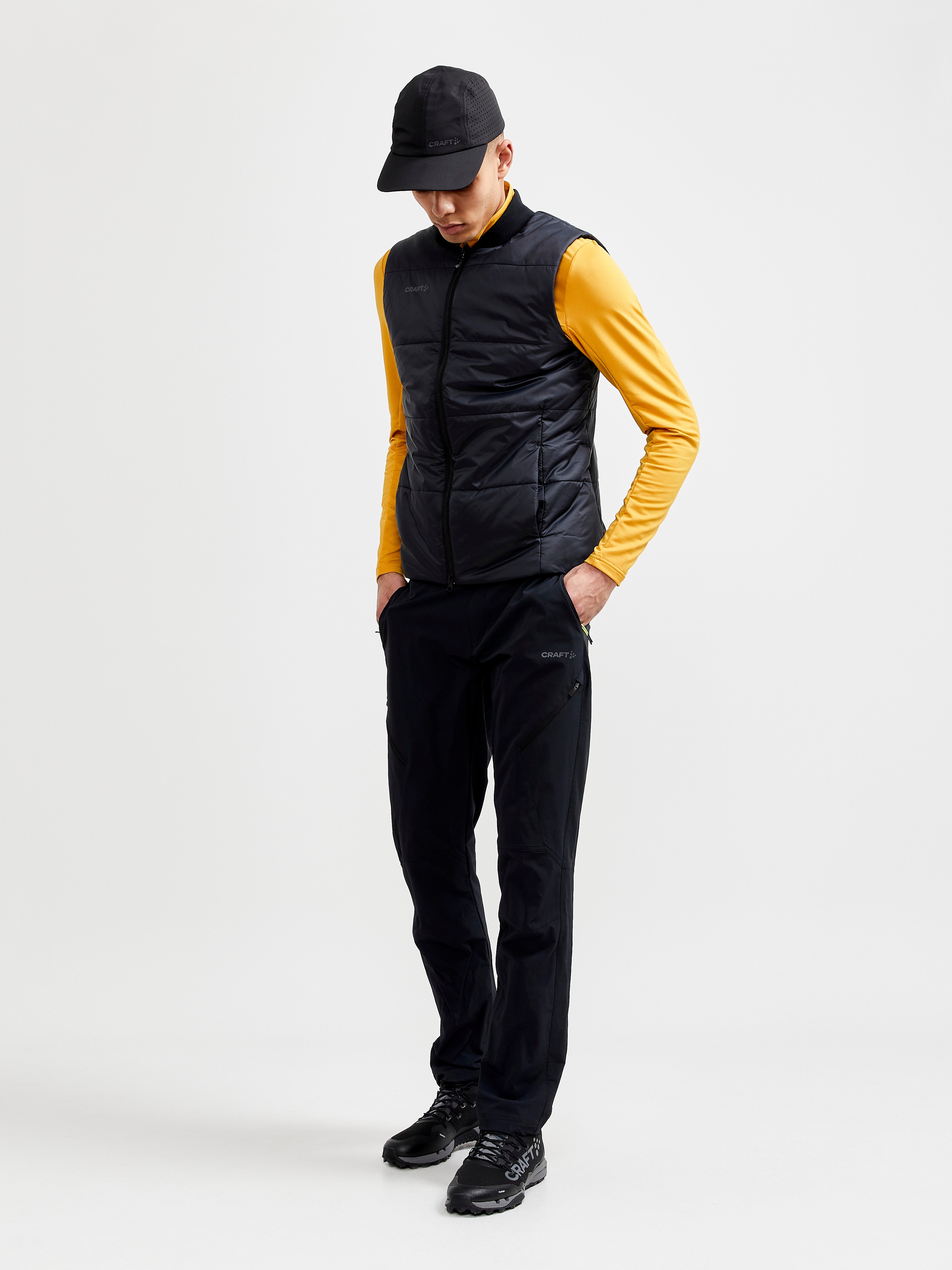 CRAFT - Jas - Heren - XL - Zwart - CORE Light Padded Vest M