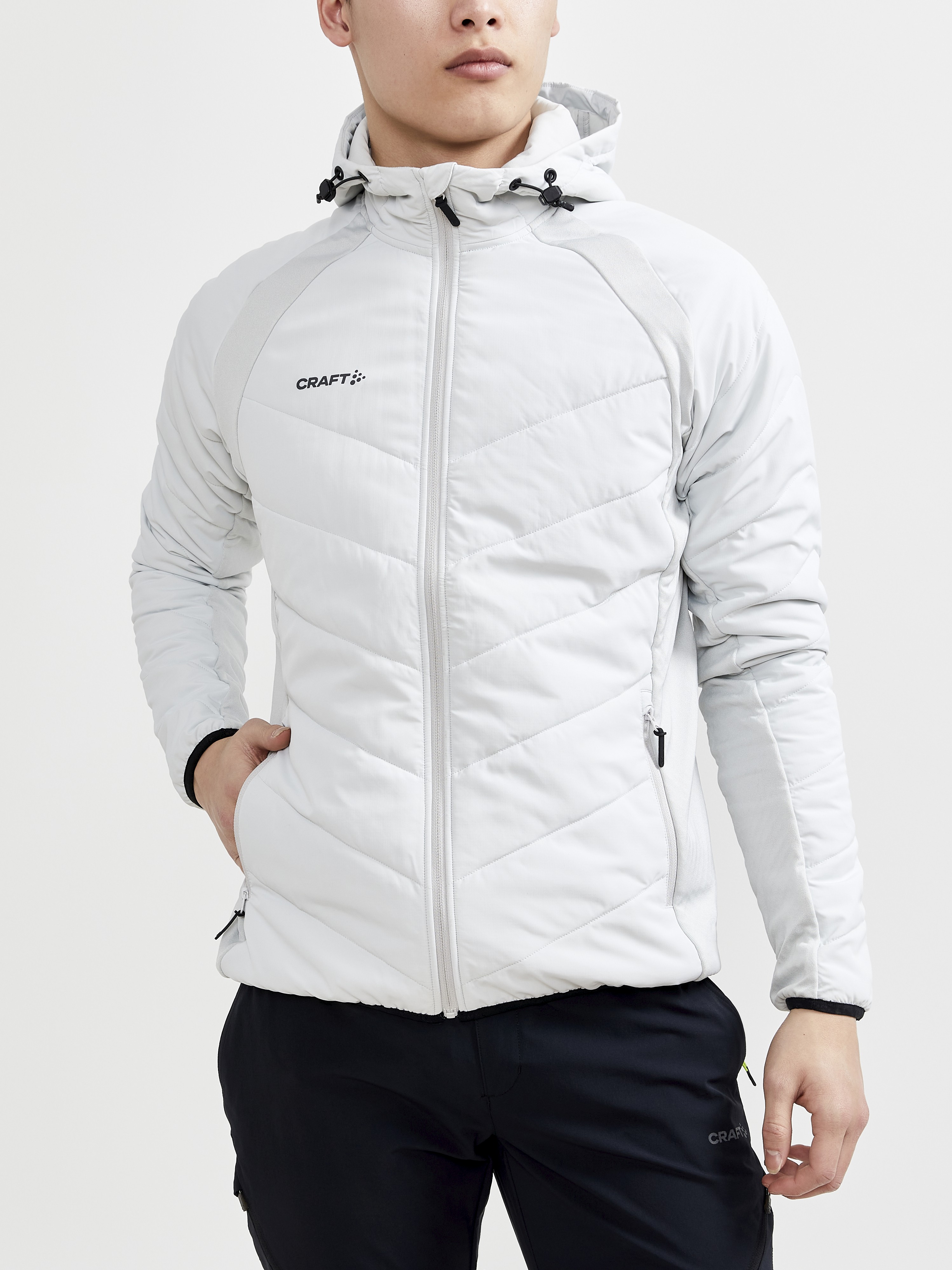 CRAFT - Jacket - Male - L - Grey - Craft Sportswear ADV Explore Hybrid Jacket M