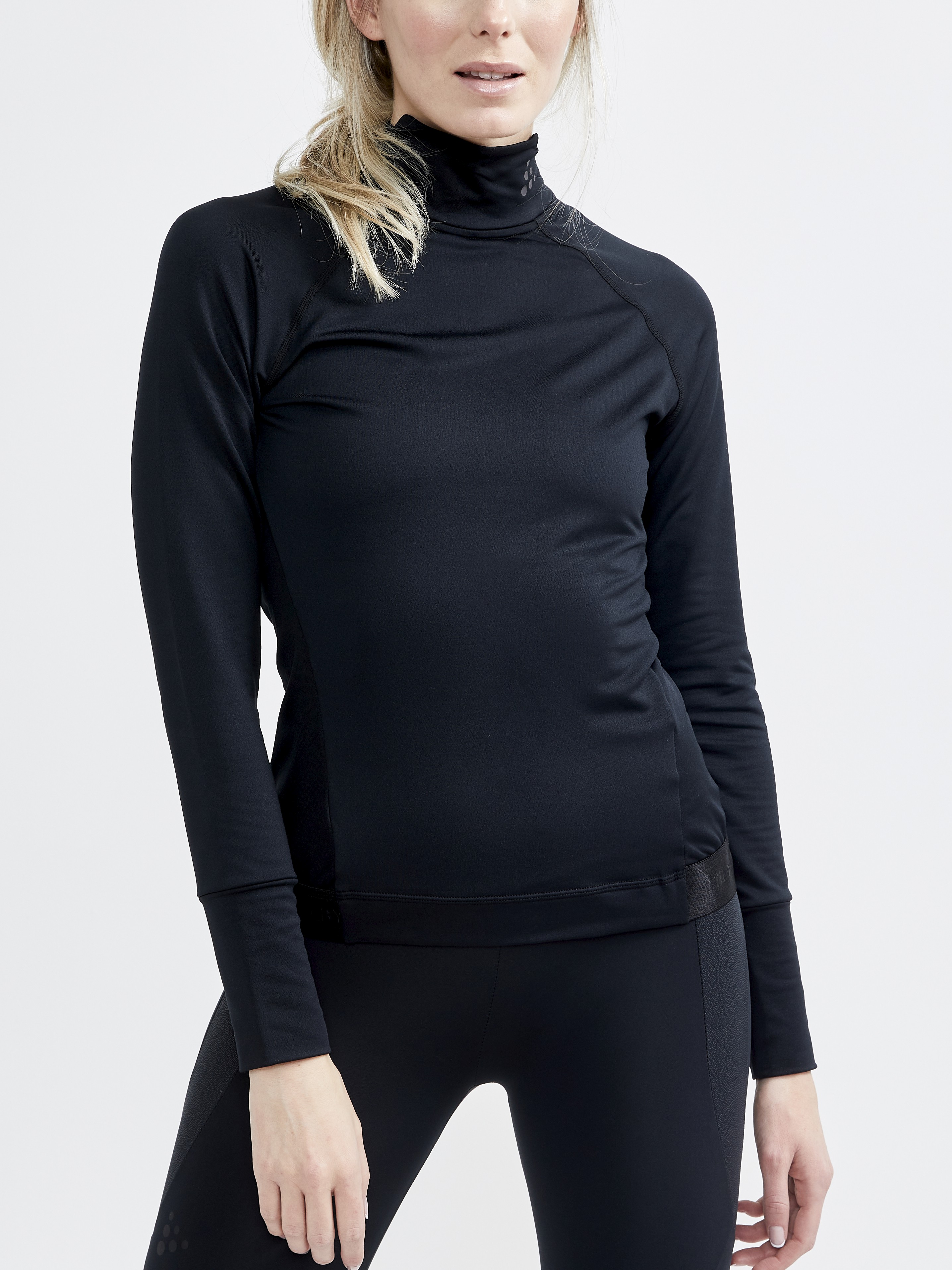 CRAFT - FAUN Ls Top  - Undertøj -  | Black | XS - jersey fabric