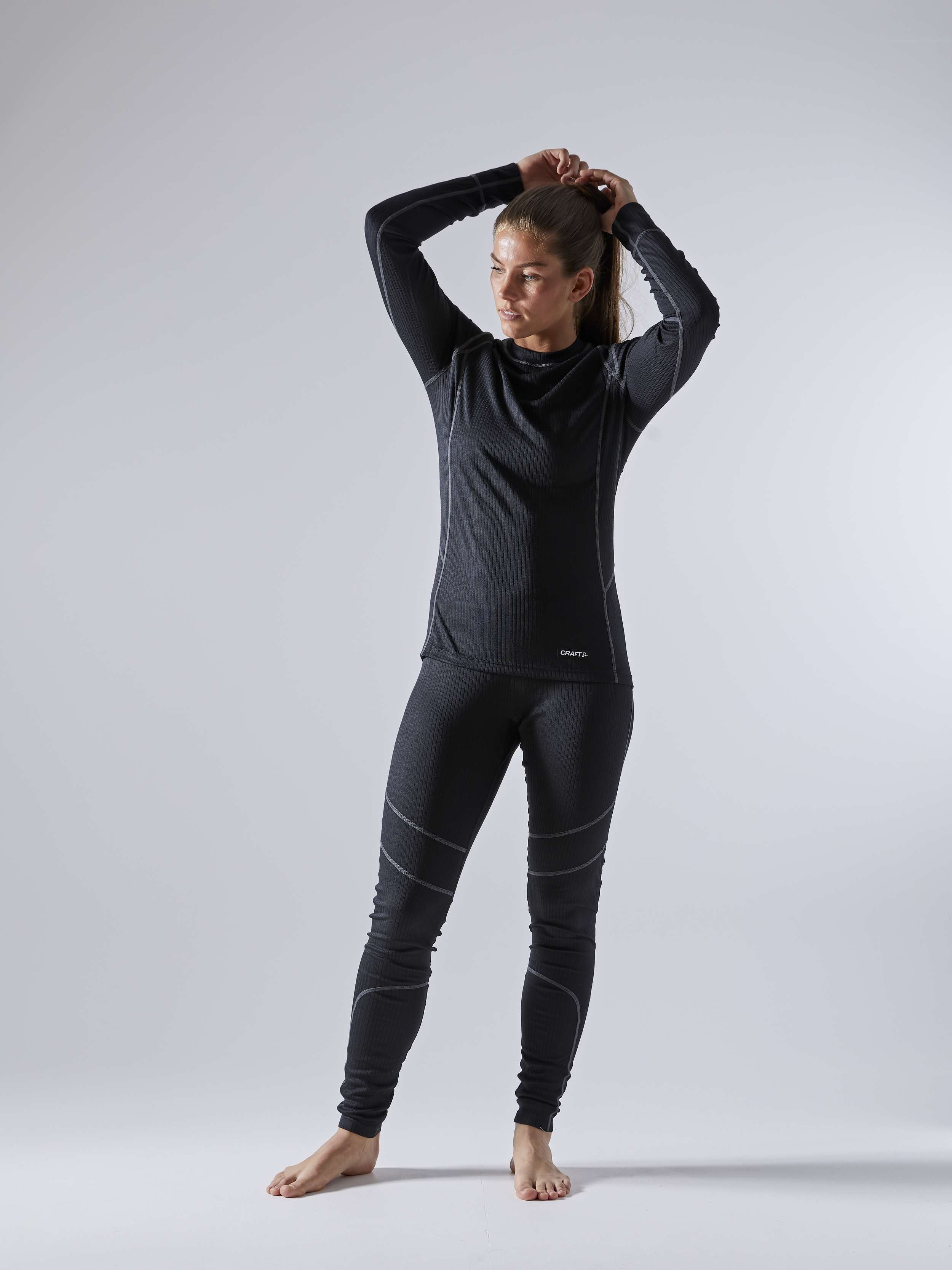 CRAFT - Baselayer Set - Female - XS - Black - Craft Sportswear Baselayer Set W