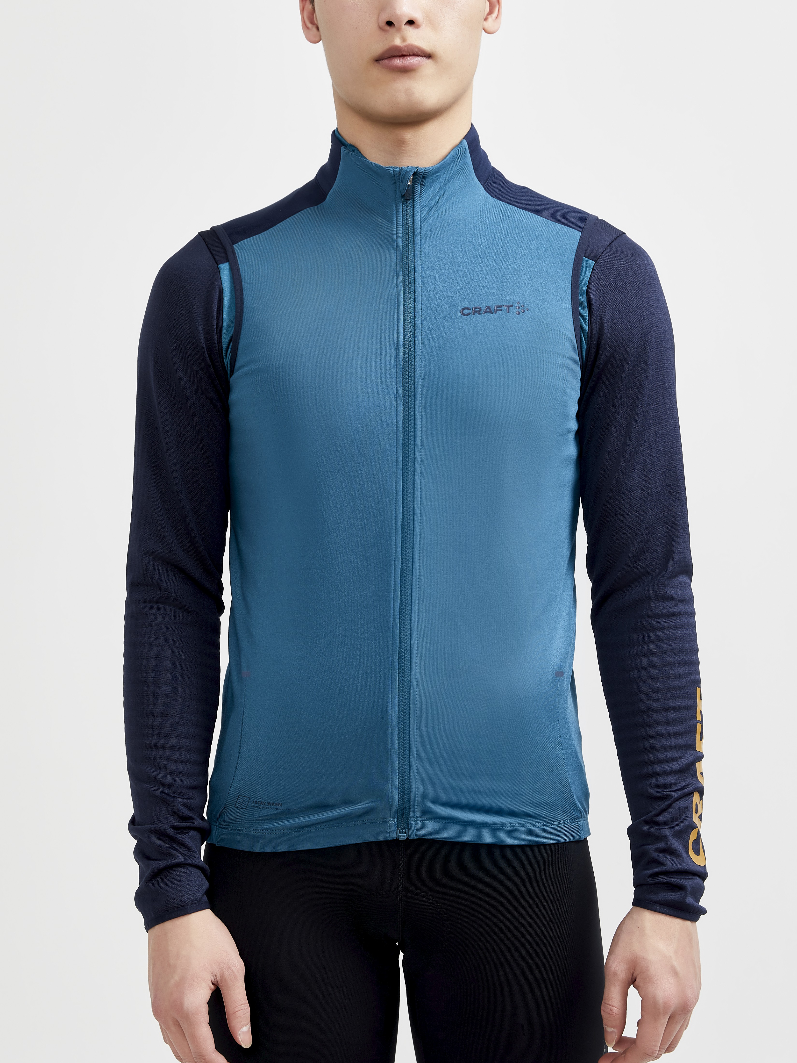 CRAFT - Cycling Jacket - Male - M - Green - Craft Sportswear Core Bike SubZ Vest M