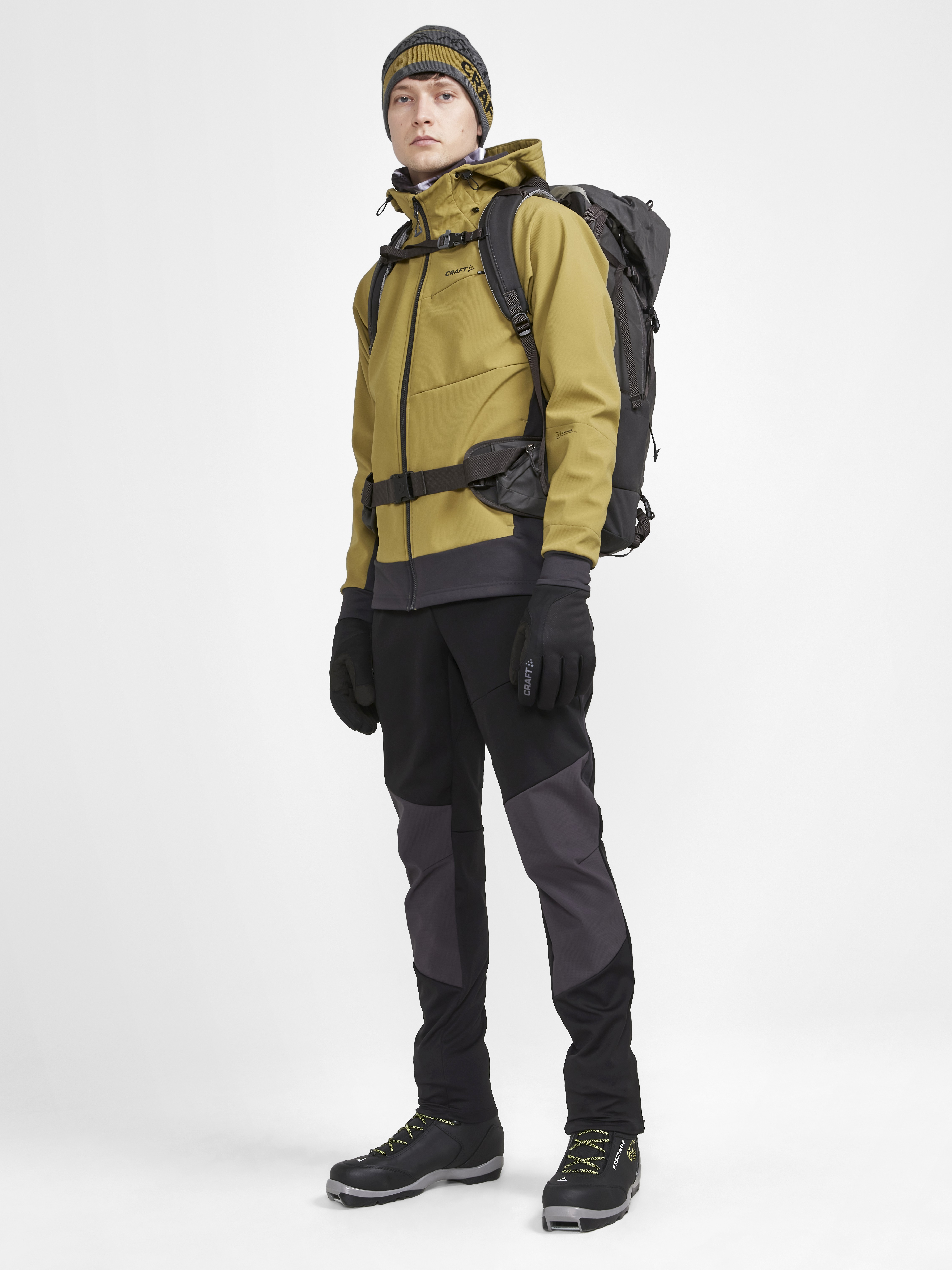 CRAFT - Ski Jacket - Male - XL - Green - Craft Sportswear ADV Backcountry Hybrid Jacket M