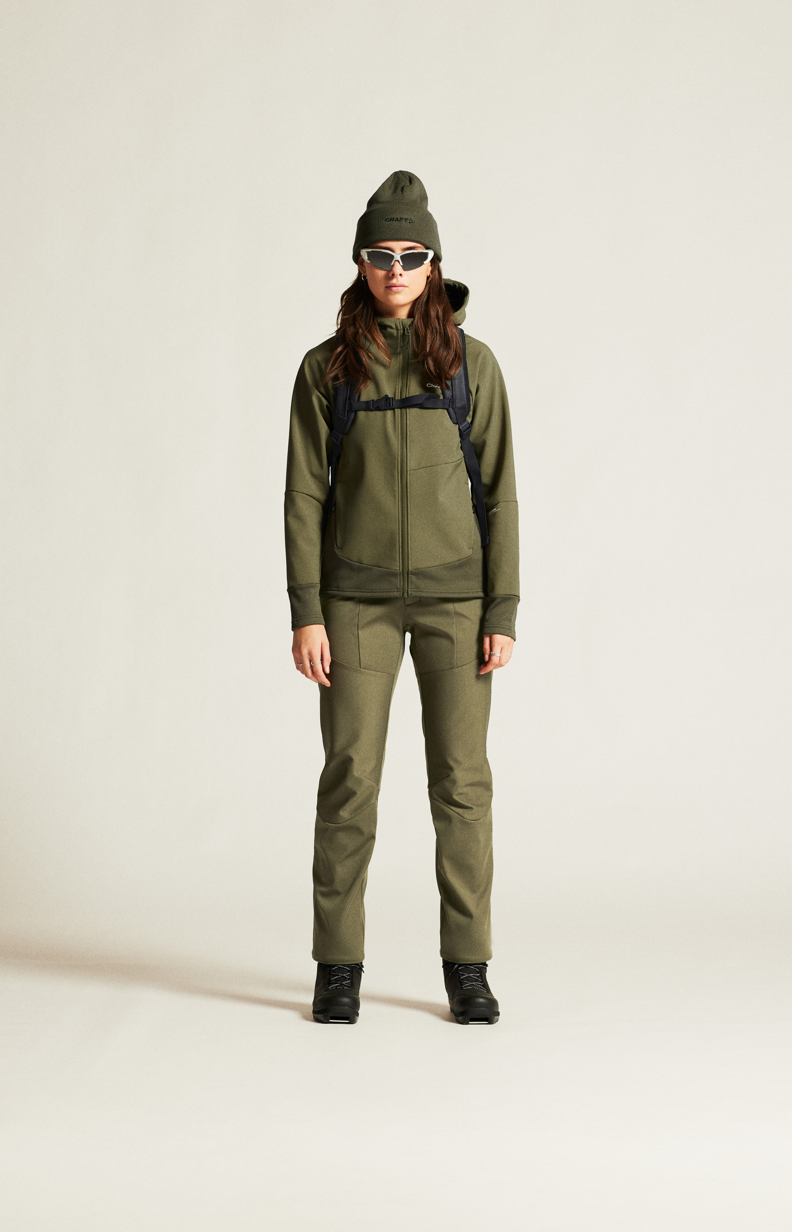 CRAFT - Ski-jas - Vrouw - L - Groen - ADV Backcountry Hybrid Jacket W
