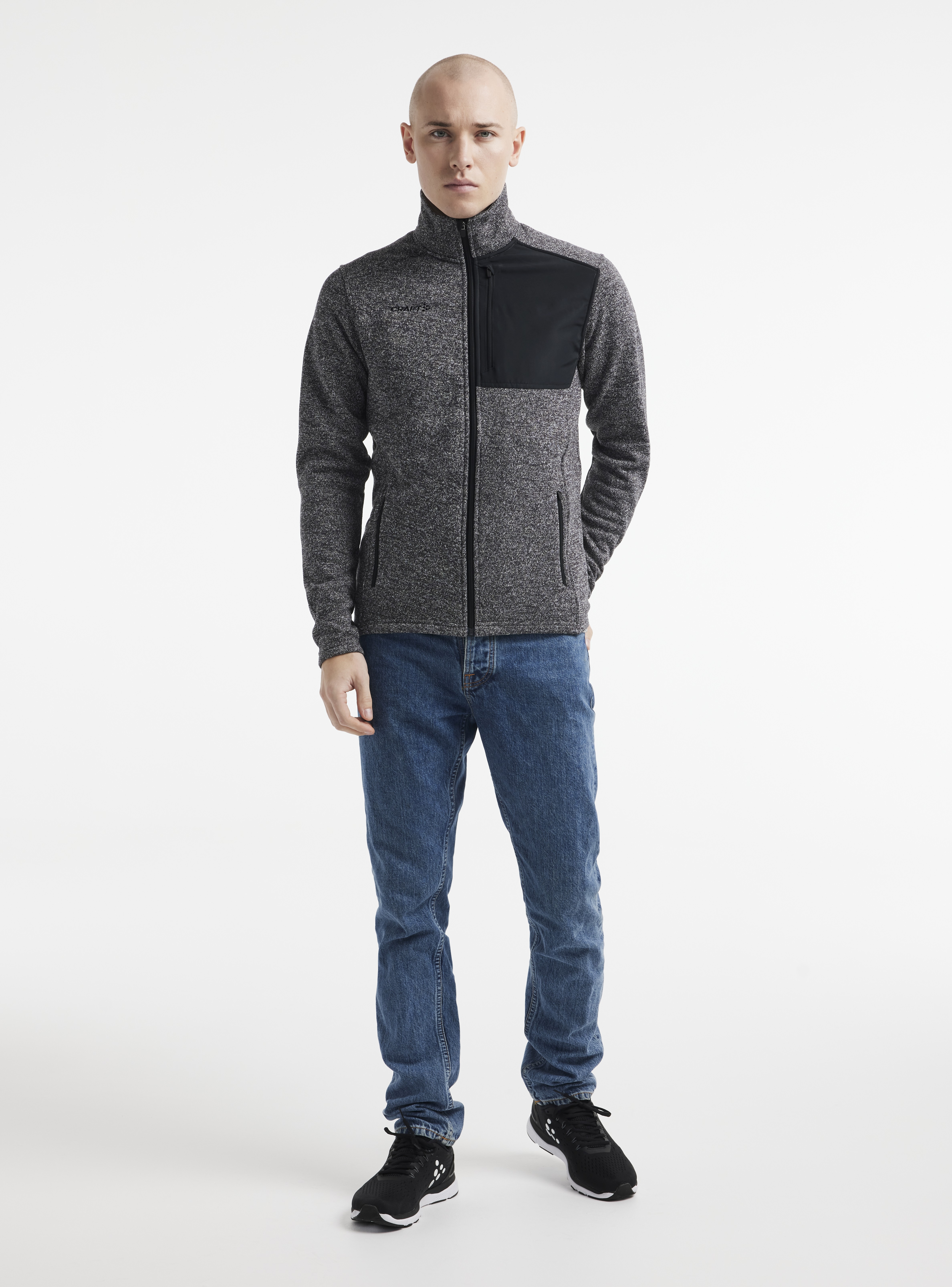 CRAFT - Jacket - Male - XXL - Black - Craft Sportswear ADV Explore Heavy Fleece Jacket M