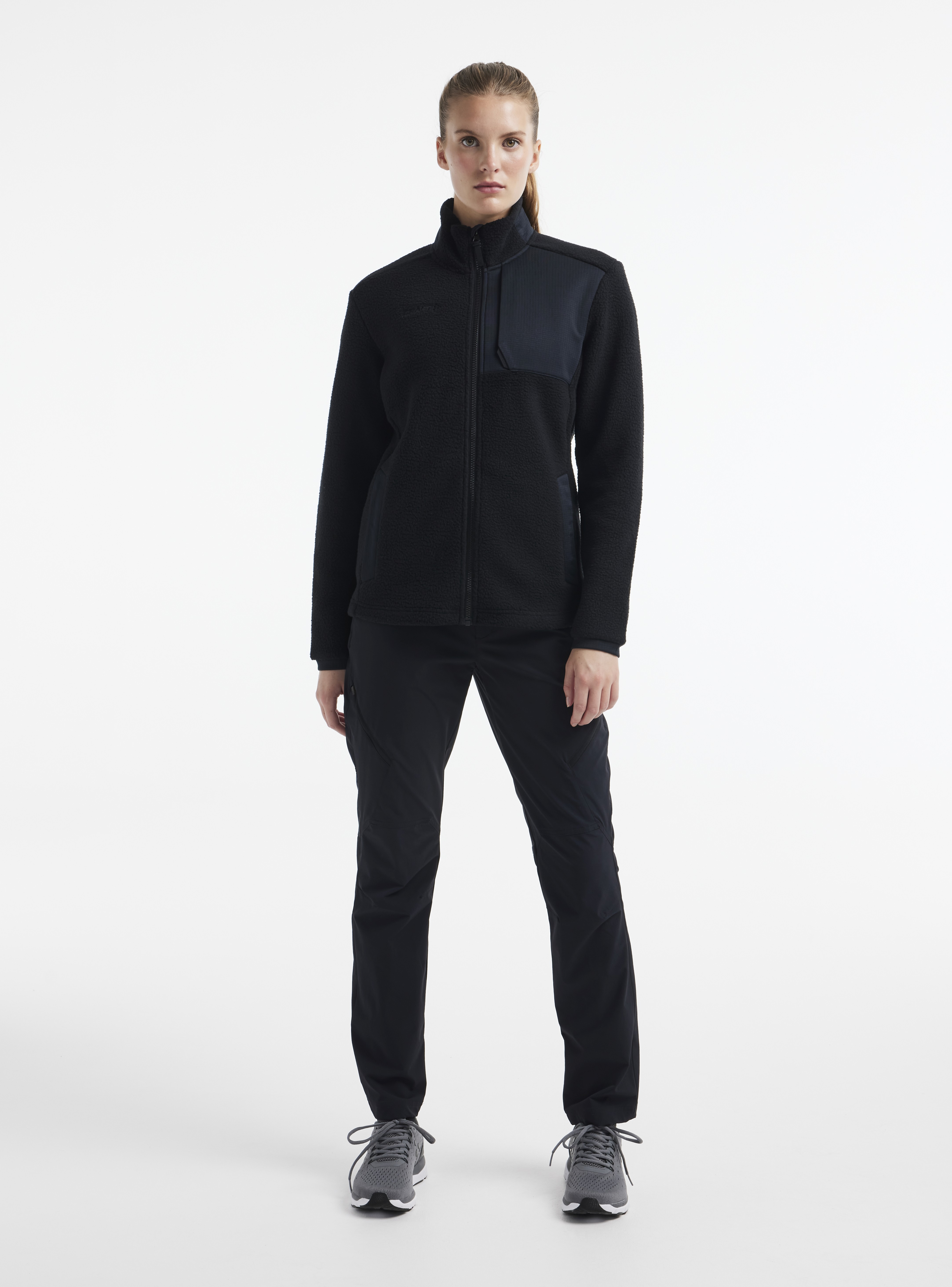 CRAFT - Sweater - Female - L - Black - Craft Sportswear ADV Explore Pile Fleece Jacket W