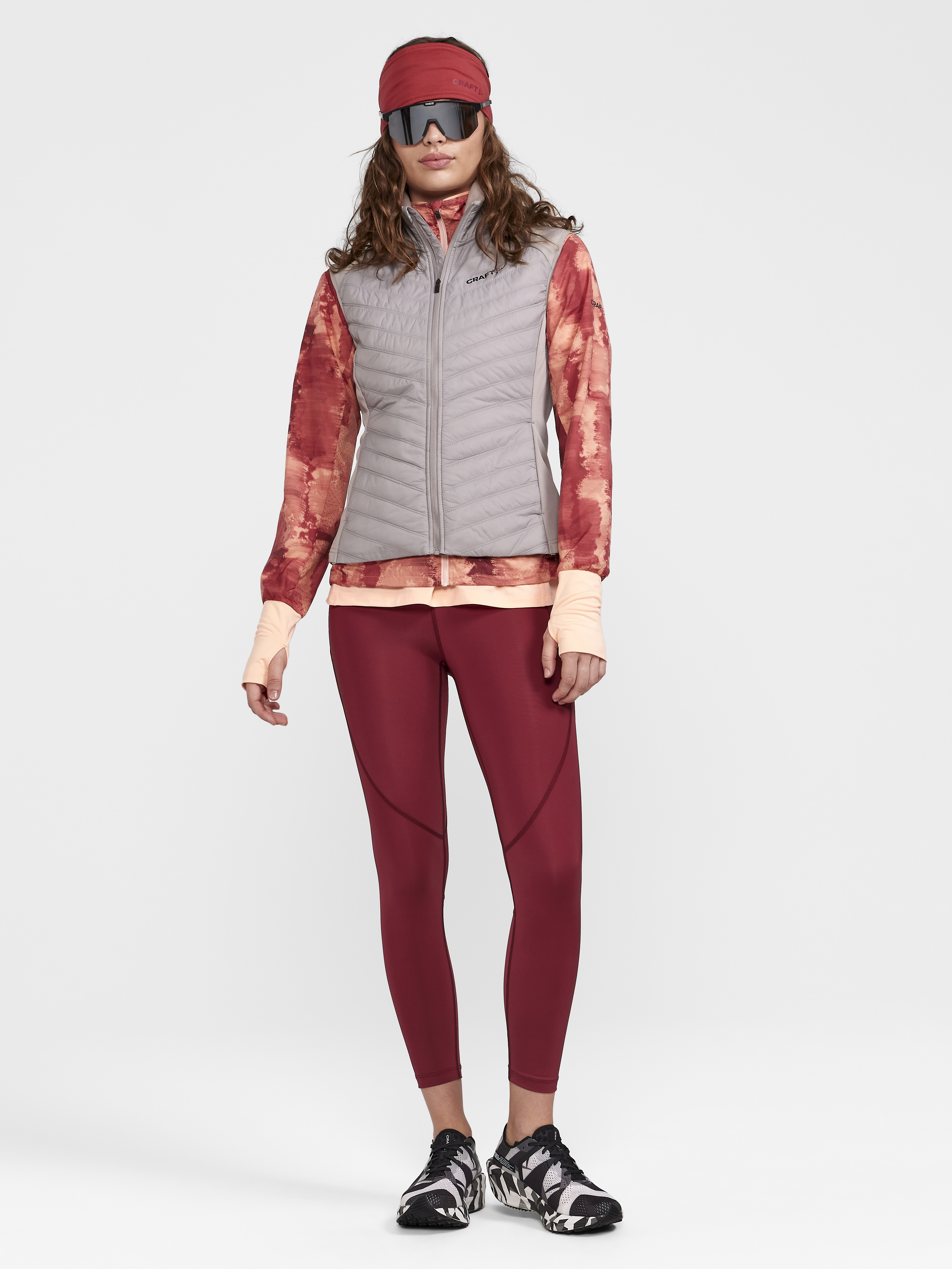 CRAFT - Training Vest - Female - M - Beige - Craft Sportswear ADV Essence Warm Vest W