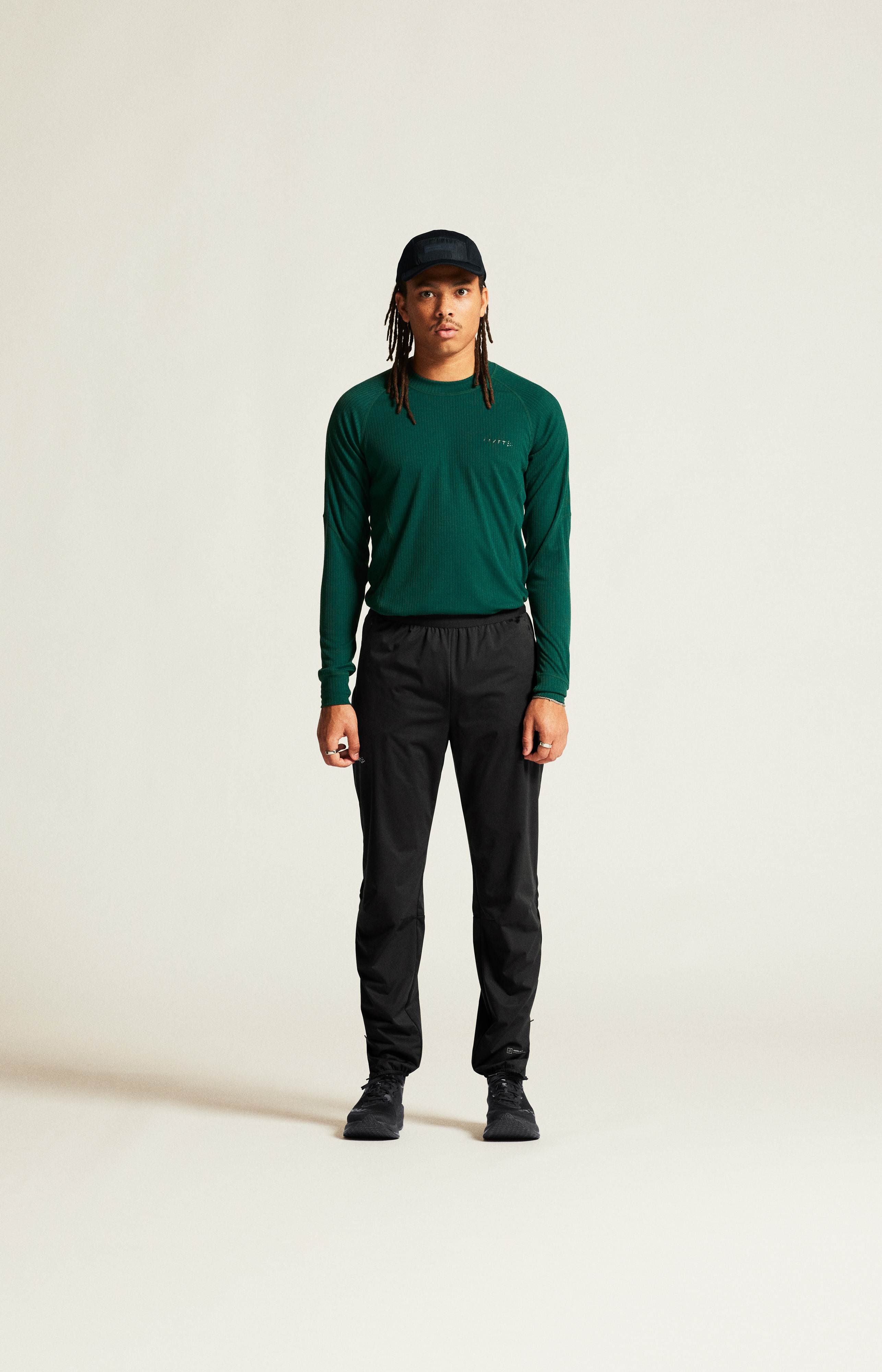 CRAFT - Baselayer Set - Male - L - Black - Craft Sportswear CORE 2-pack Baselayer Tops