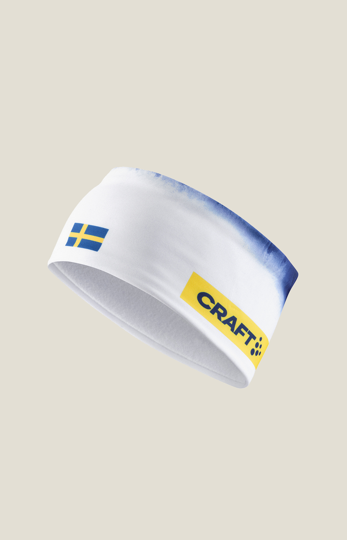 CRAFT - Ski Beanie - Unisex - L/XL - White - Craft Sportswear Ski Team Thermal Headband
