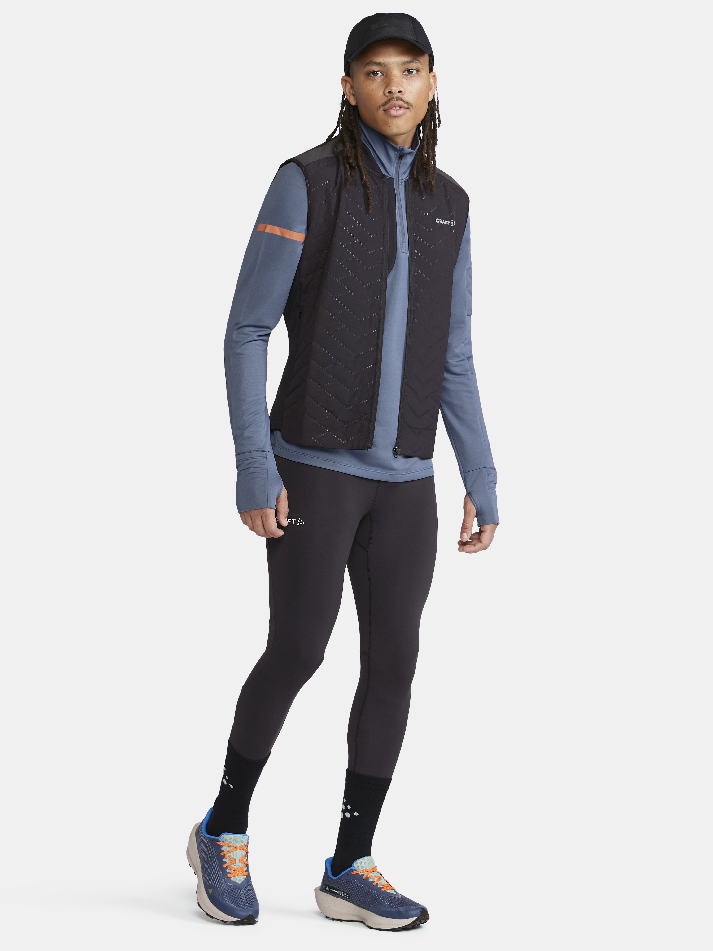 CRAFT - Running Shirt - Male - S - Blue - Craft Sportswear ADV SubZ LS 2 M