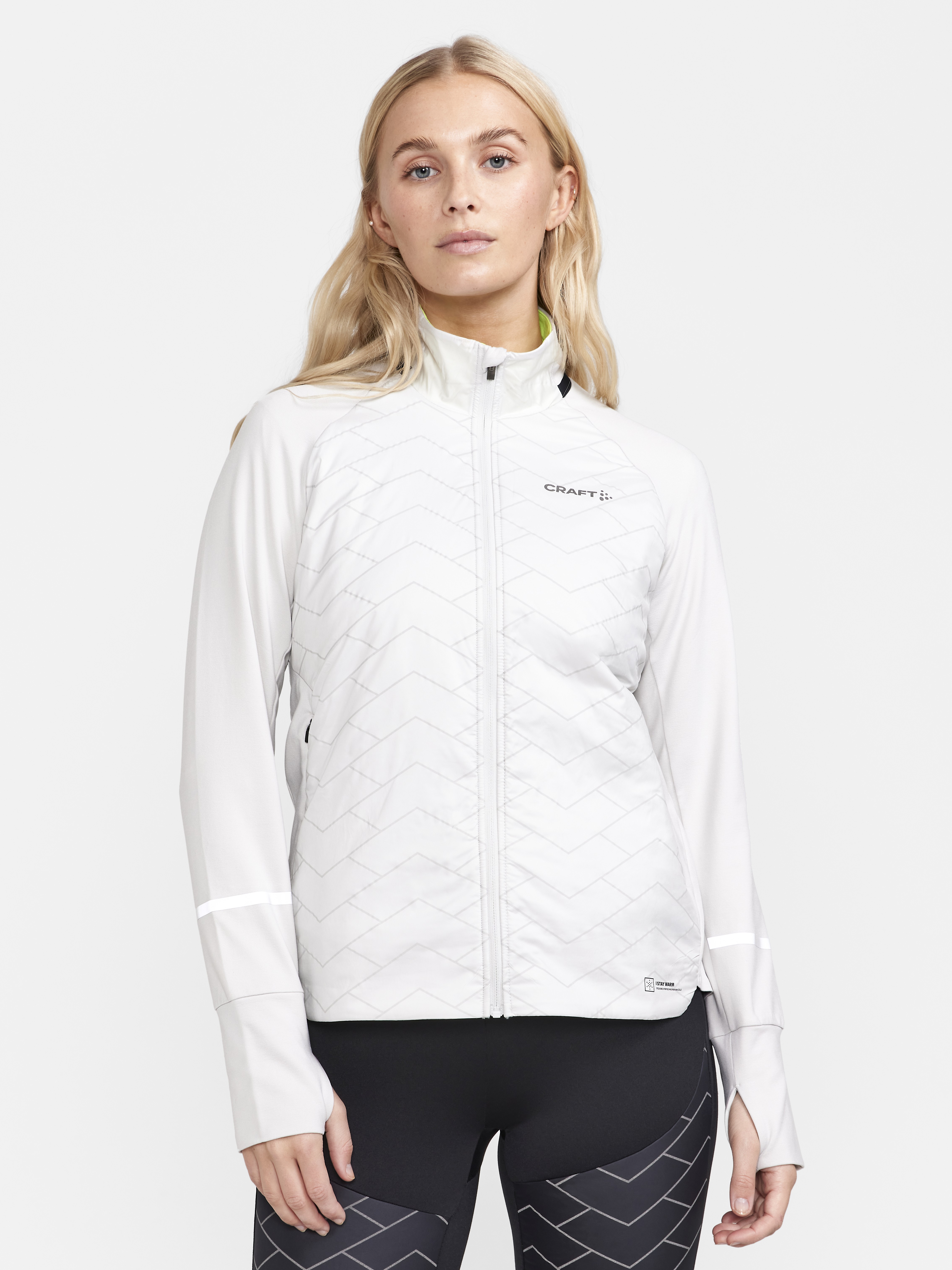 CRAFT - Running Jacket - Female - XS - Grey - Craft Sportswear ADV SubZ Lumen Jacket 3 W