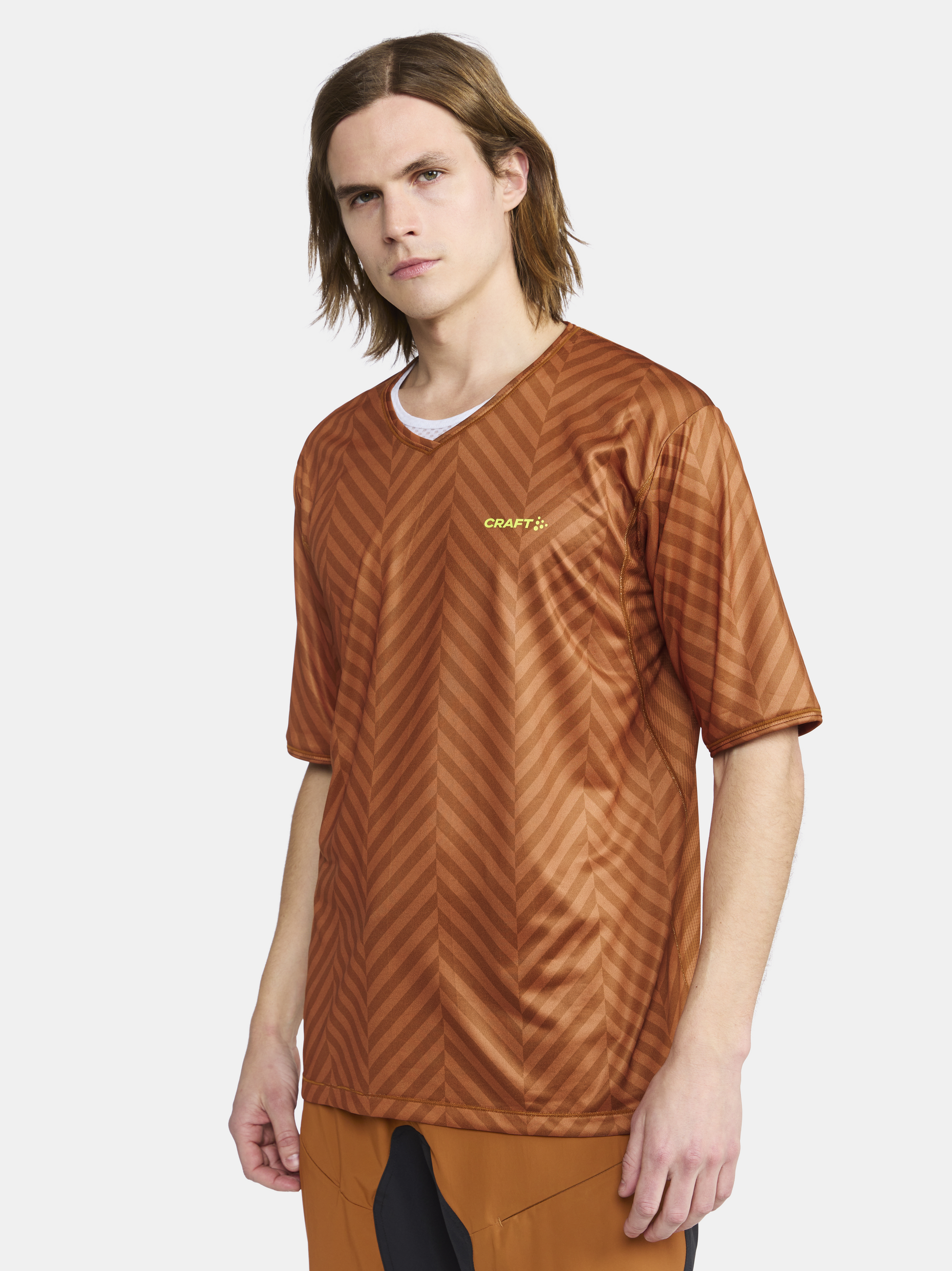 CRAFT - Core Offroad XT SS Jersey - Cykeltröja - Herr | Brown | Storlek: XS