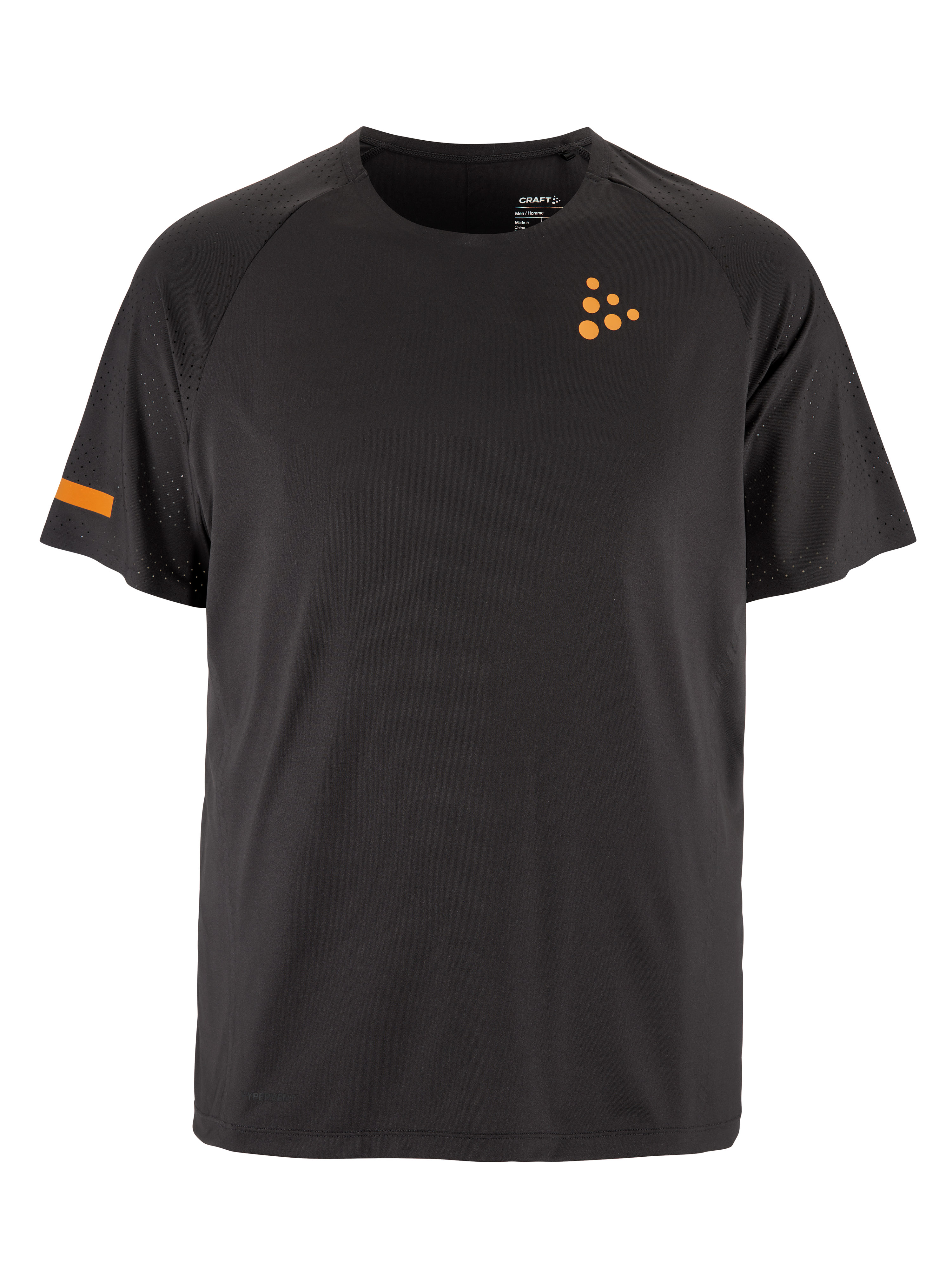 CRAFT - Running Shirt - Male - L - Grey - Craft Sportswear PRO Hypervent Tee 2 M