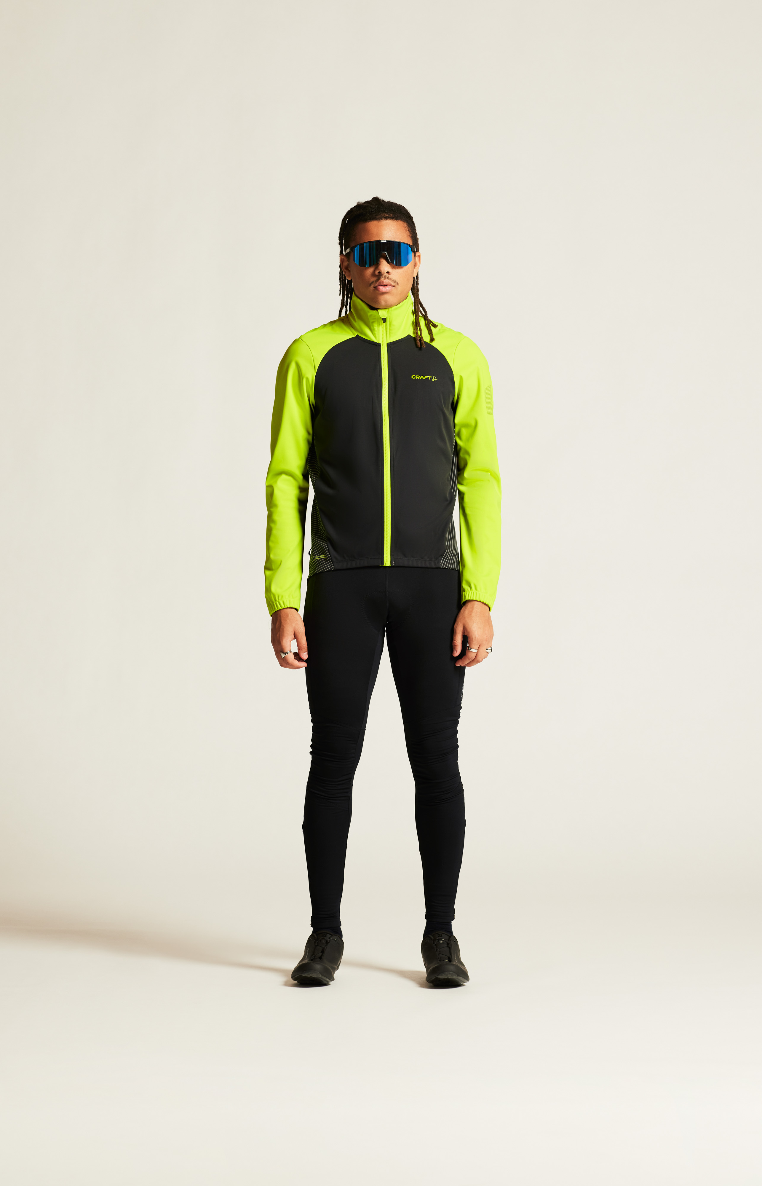 CRAFT - Cycling Jacket - Male - L - Yellow - Craft Sportswear Core Bike SubZ Lumen Jacket 2 M