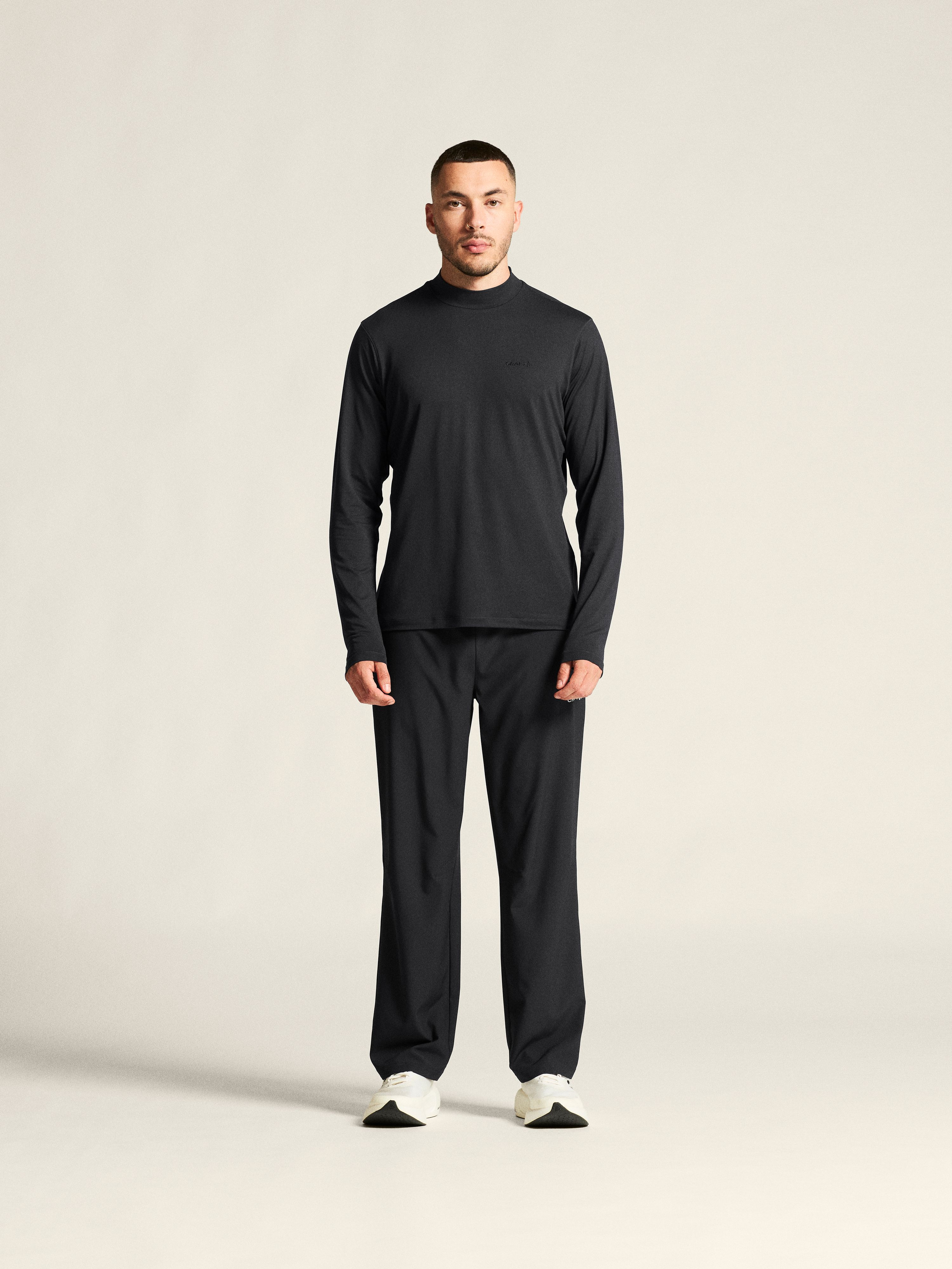 CRAFT - Baselayer Shirt - Male - M - Black - Craft Sportswear Flow MN LS M