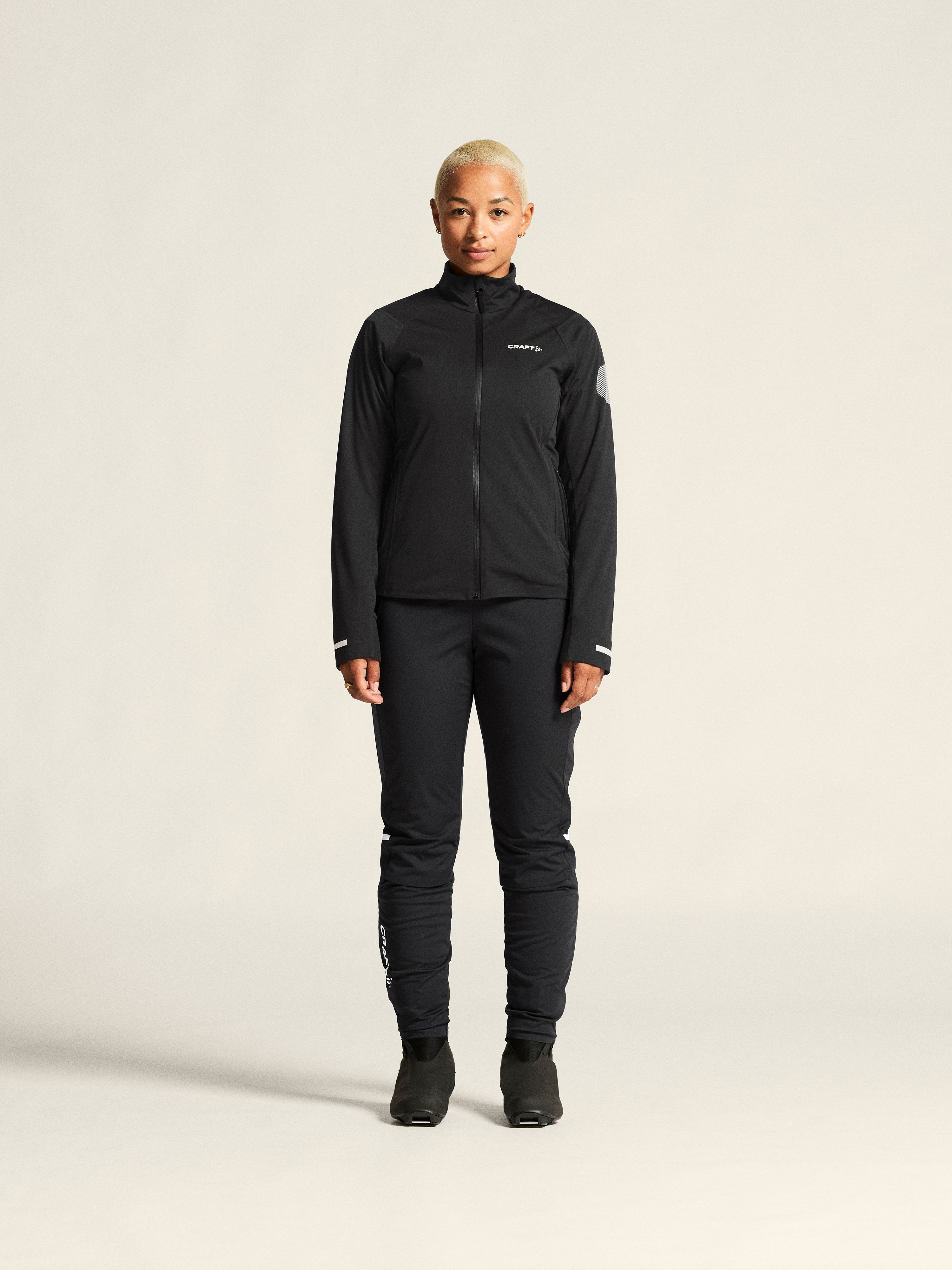 CRAFT - Ski Jacket - Female - M - Black - Craft Sportswear Pro Nordic Race Thermal Jacket W