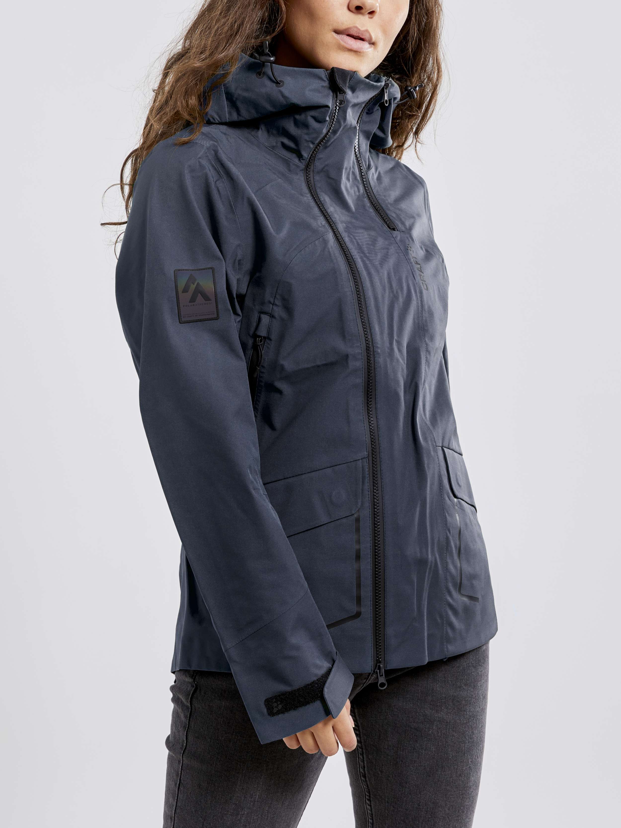 CRAFT - Jacket - Female - L - Grey - Craft Sportswear Polar shell jacket W