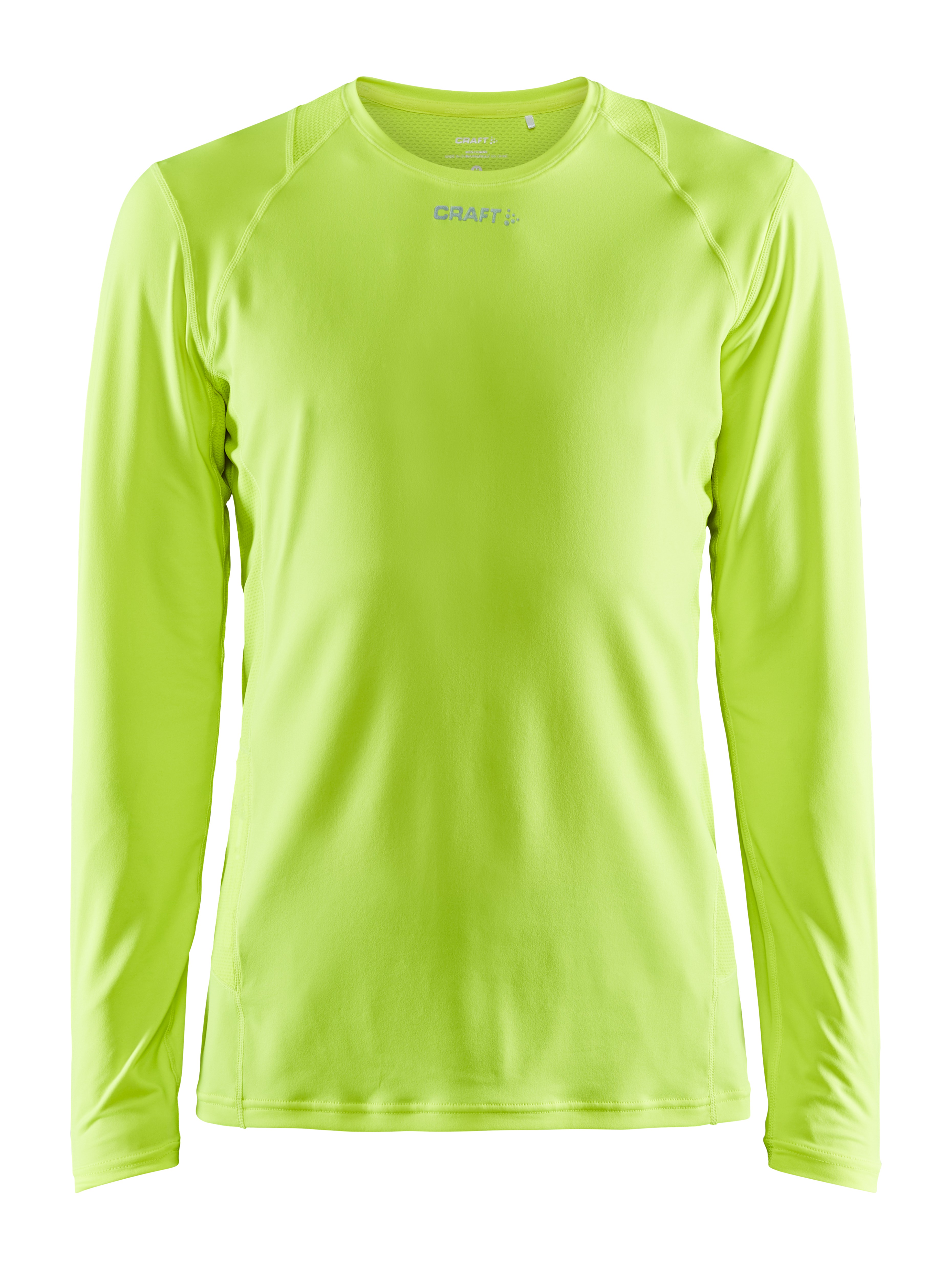CRAFT - Training t-shirt - Male - L - Yellow - Craft Sportswear ADV Essence LS Tee M