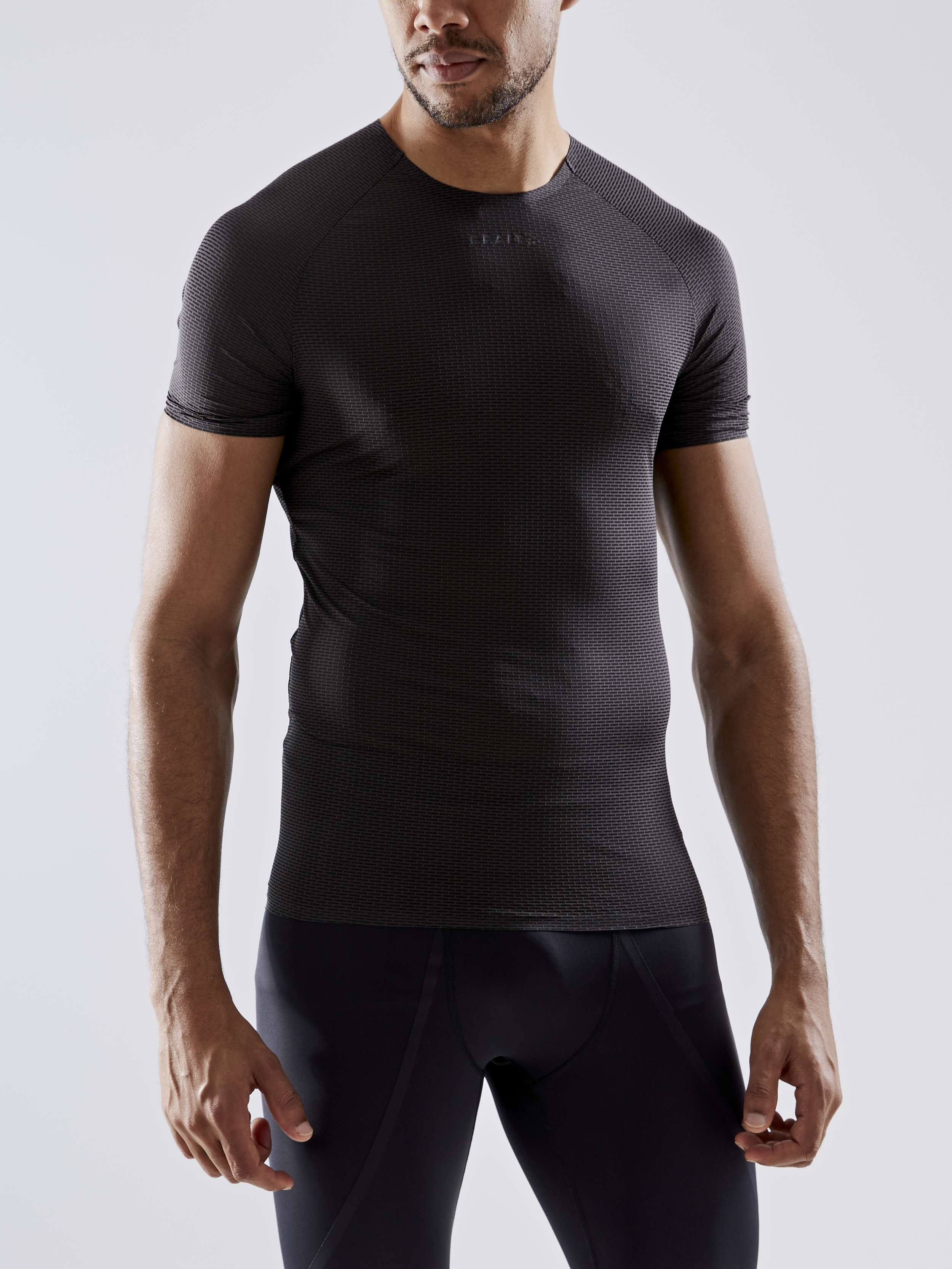 CRAFT - Baselayer Shirt - Male - XXL - Black - Craft Sportswear Active Nanoweight SS M