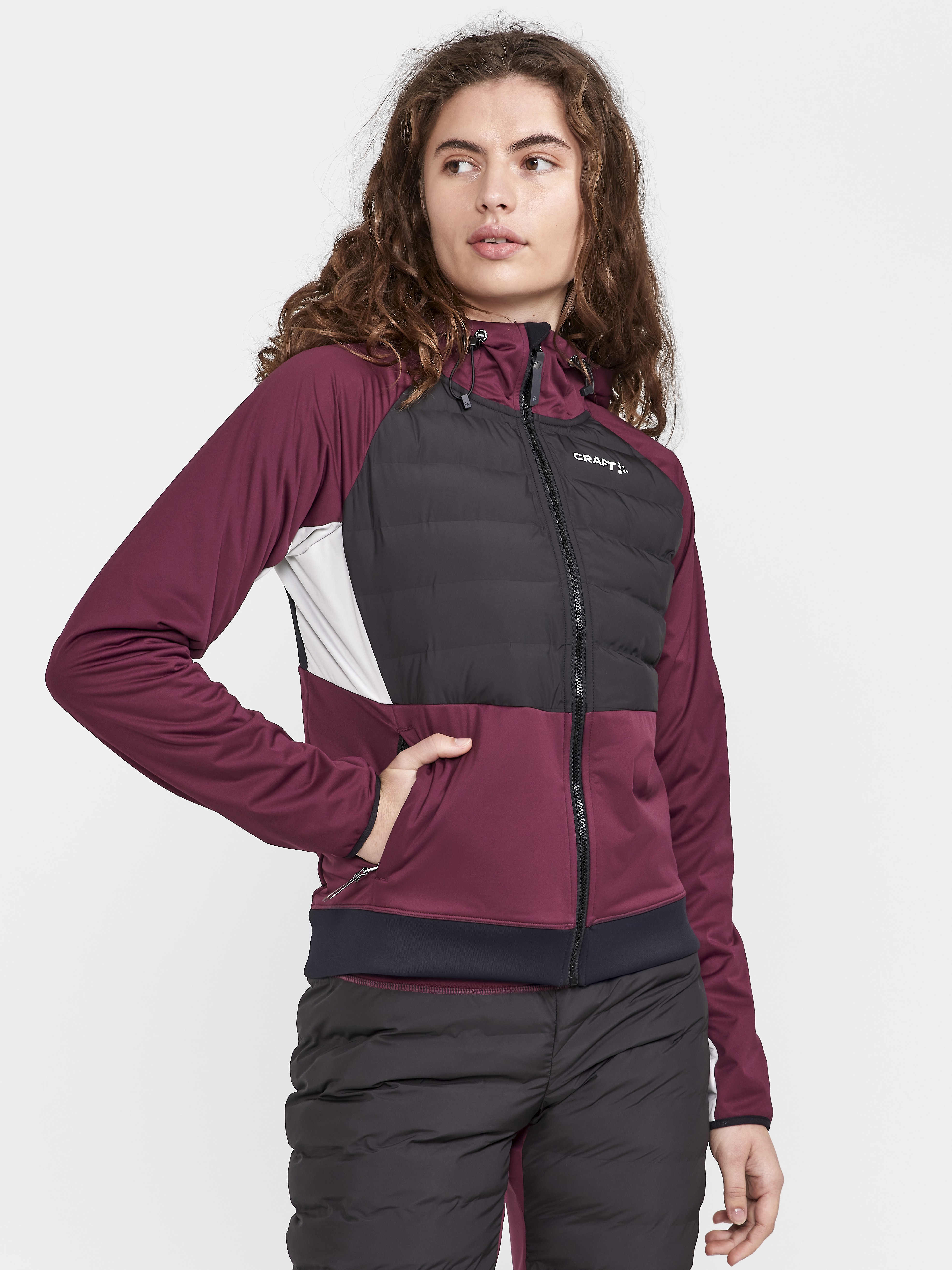 CRAFT - Ski Jacket - Female - L - Red - Craft Sportswear ADV Pursuit Thermal Jacket W
