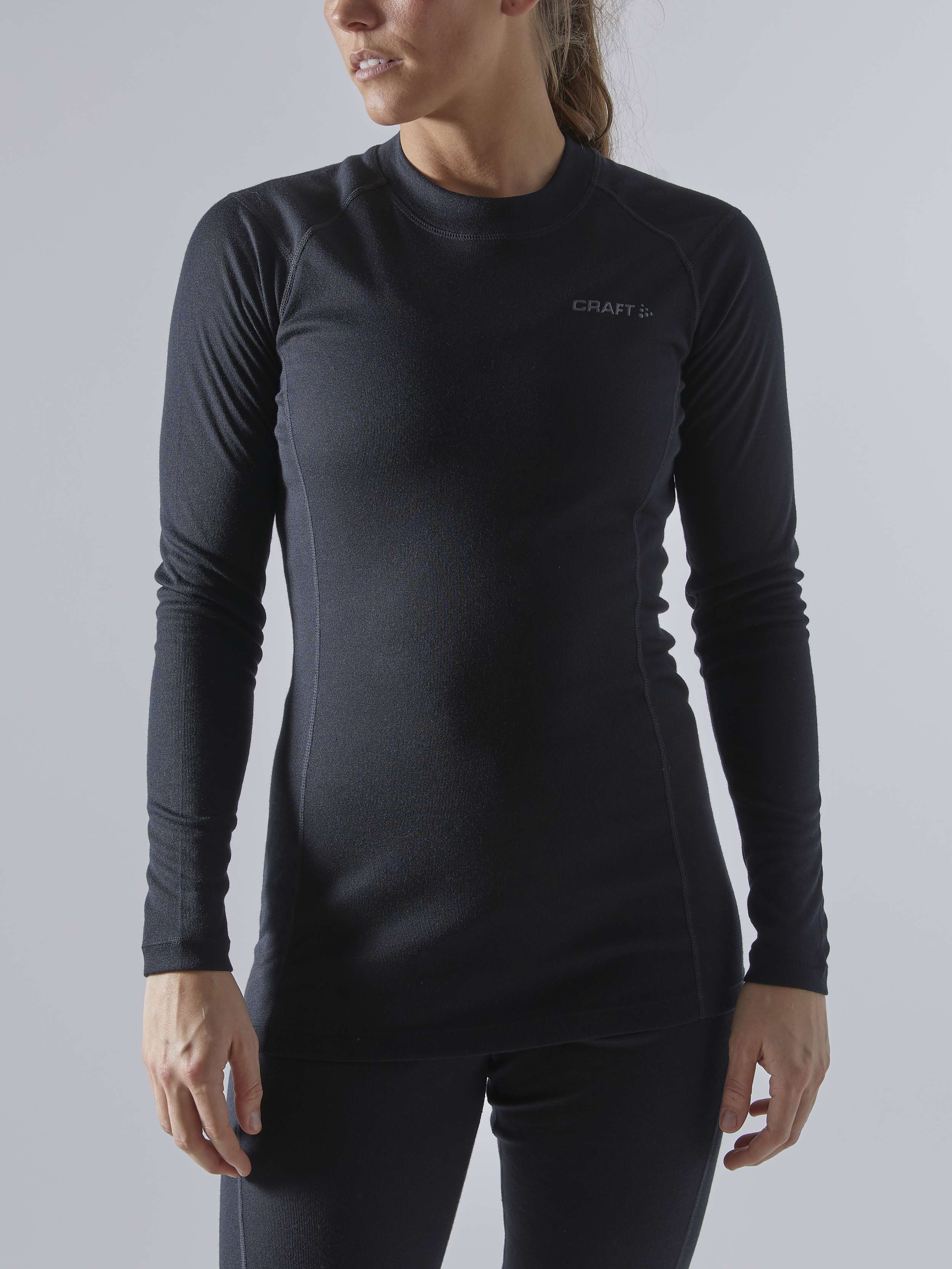 CRAFT - Baselayer Set - Female - XS - Black - Craft Sportswear CORE Warm Baselayer Set W