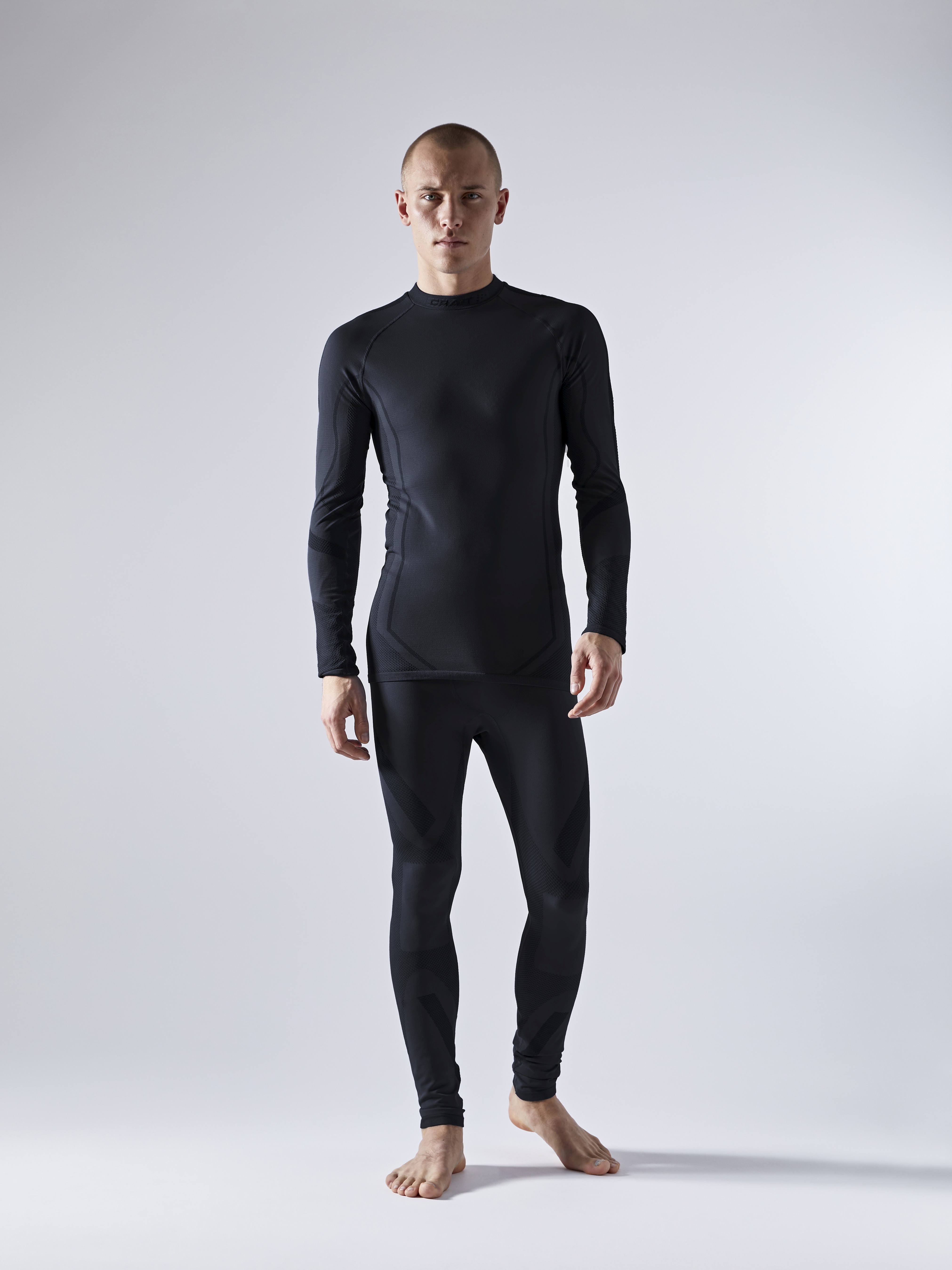 CRAFT - Baselayer Set - Male - S - Black - Craft Sportswear CORE DRY Fuseknit Set M