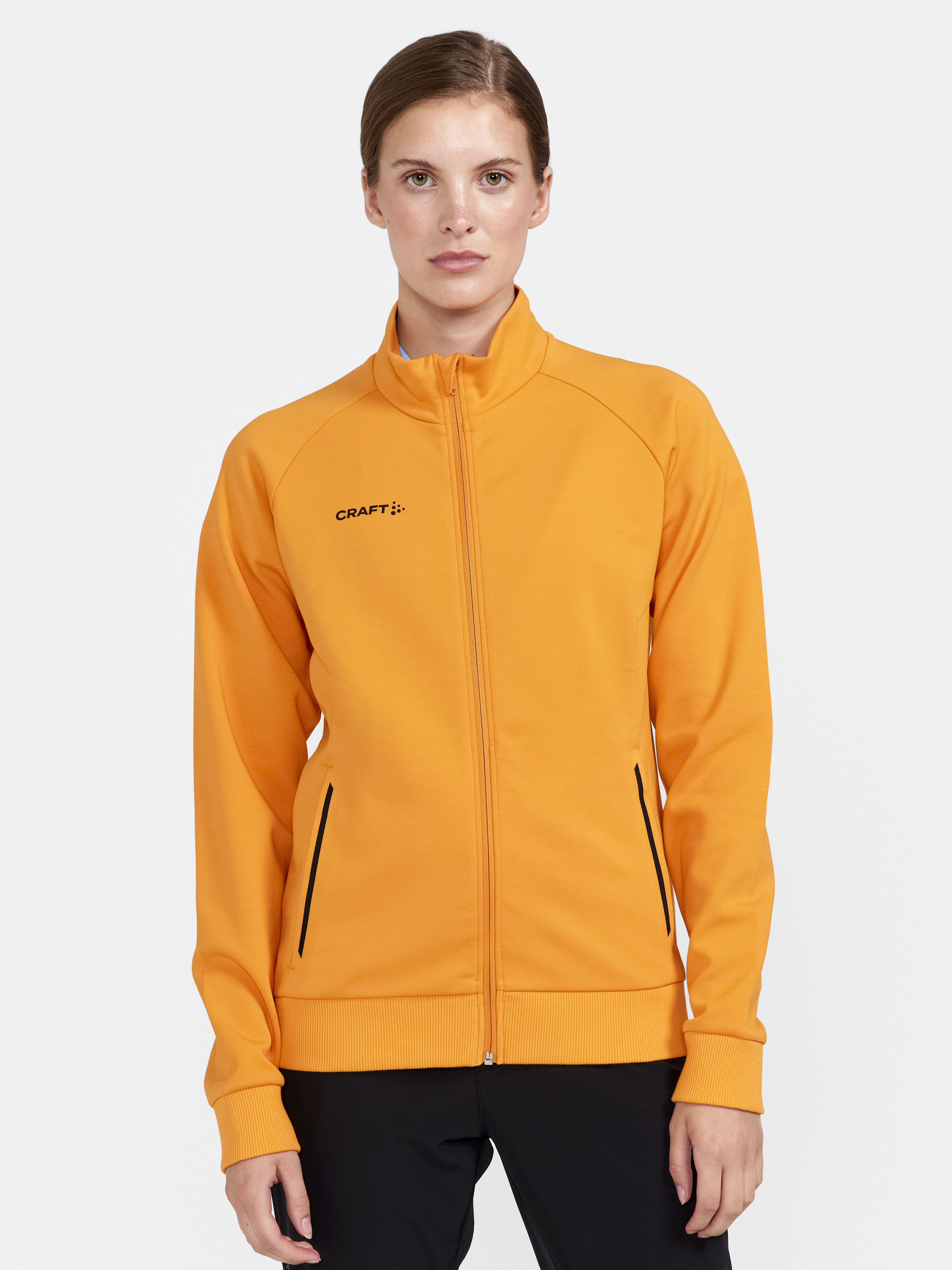 CRAFT - Training Jacket - Female - L - Orange - Craft Sportswear CORE Soul Full Zip Jacket W
